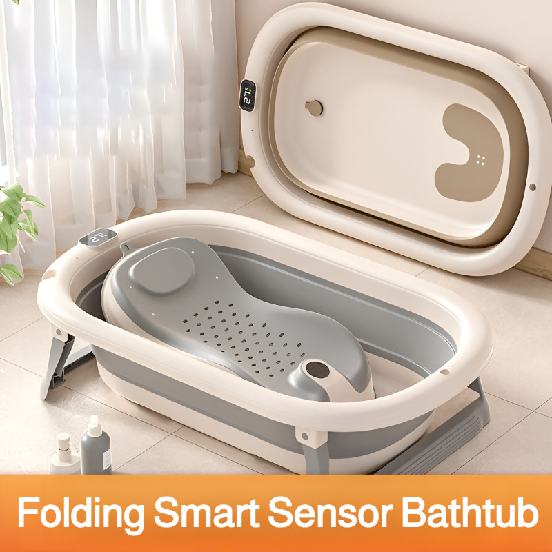 Baby Bath Tub Foldable - Faltbare Babybadewanne, Sichere und Tragbare Badelösung
