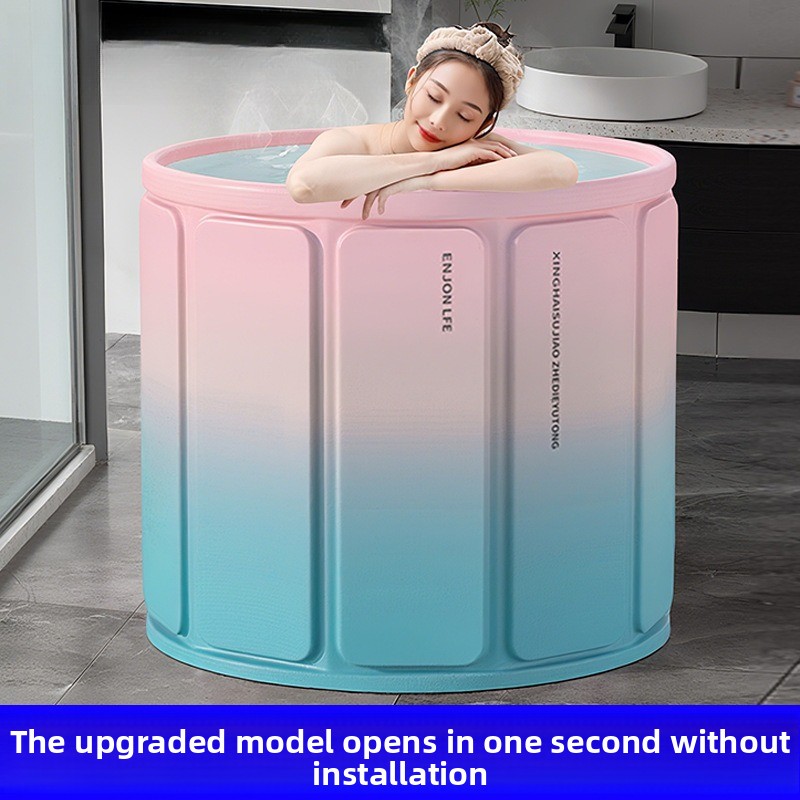 Baby Bath Tub Foldable - Faltbare Isolierte Sprudelbadewanne Ohne Montage Große