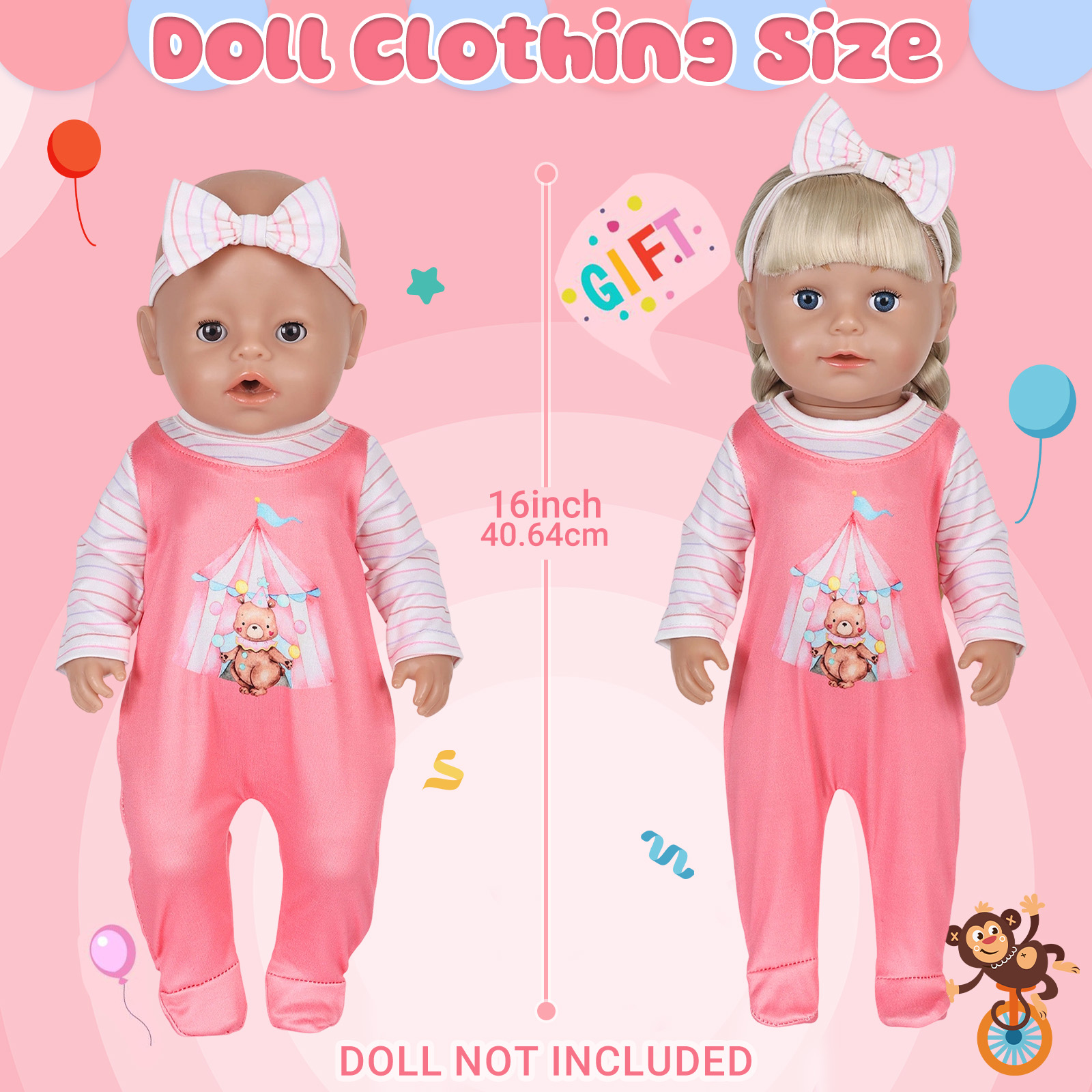 Puppenkleidung für 16-18 Zoll  – Baby Products Manufacturers Bewertung und Preis