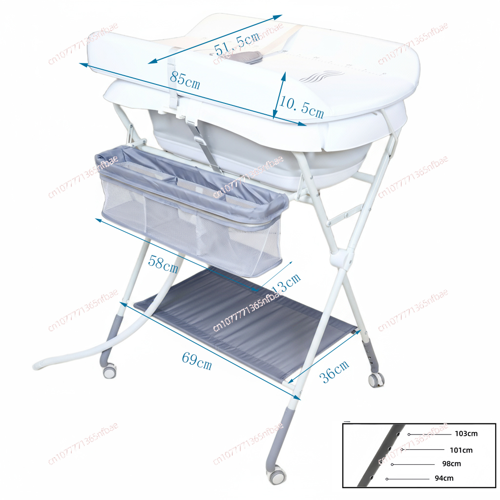 Baby-Badewanne & Wickeltisch,  – Baby Bath Tub Foldable Bewertung und Preis