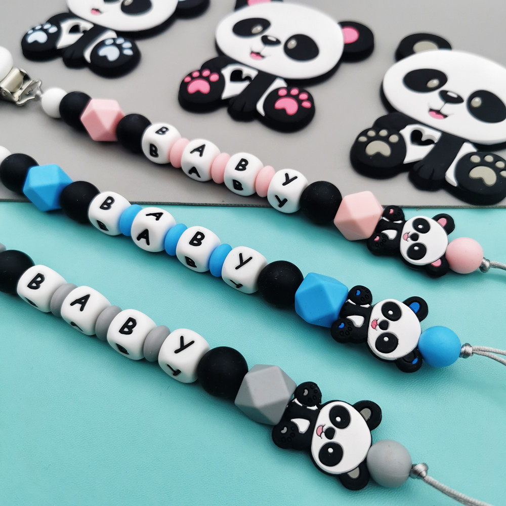 Panda Angepasst Englisch Silik – Baby Teethers Bewertung und Preis