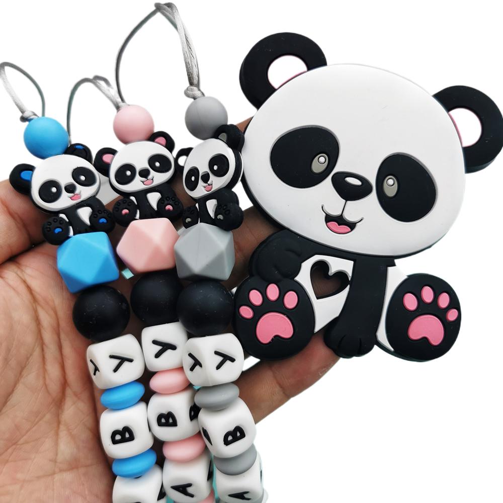 Panda Angepasst Englisch Silik – Baby Teethers Bewertung und Preis